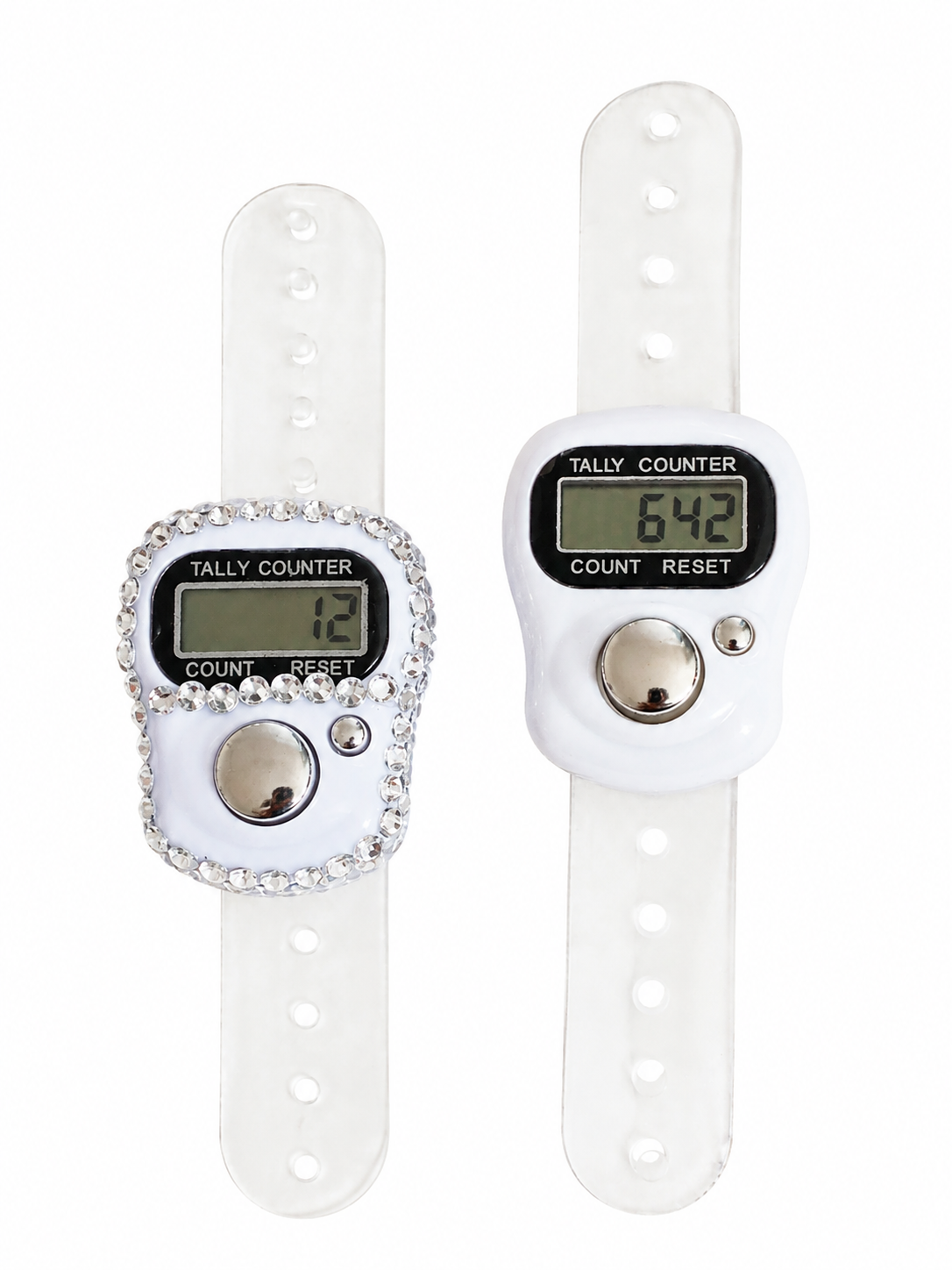 Digital Finger Tally Counter Set – 2 Pieces