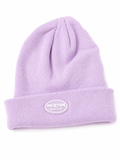 Brezzy Girl Knit Beanie – Light Lavender | Soft Cuffed Winter Hat