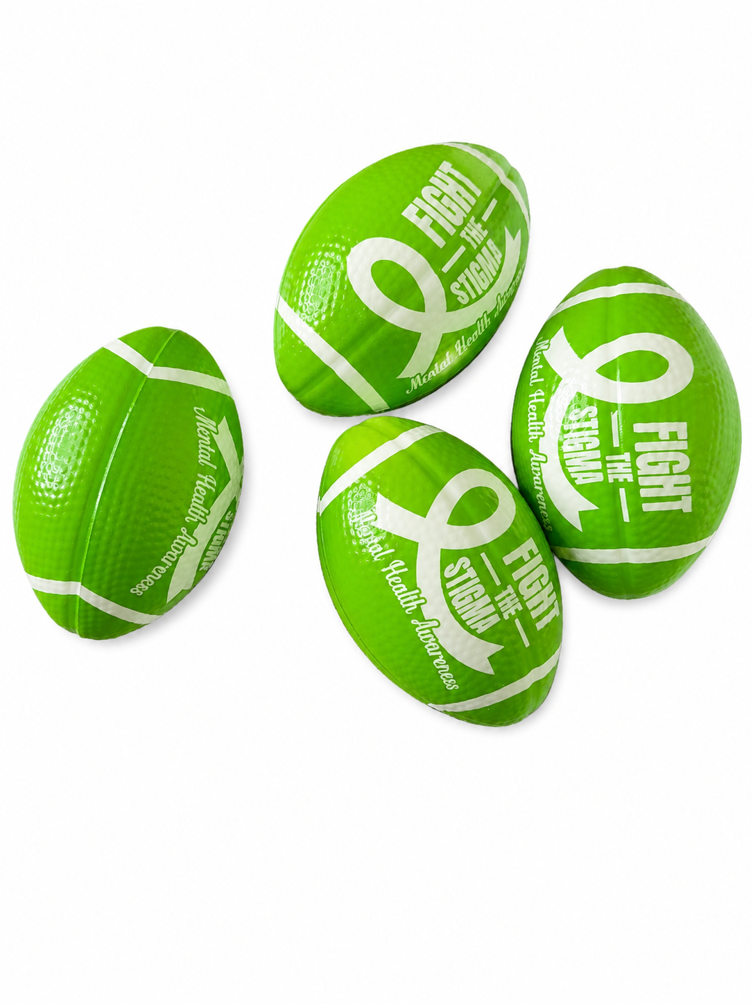 Mental Health Awareness Mini Football Stress Ball