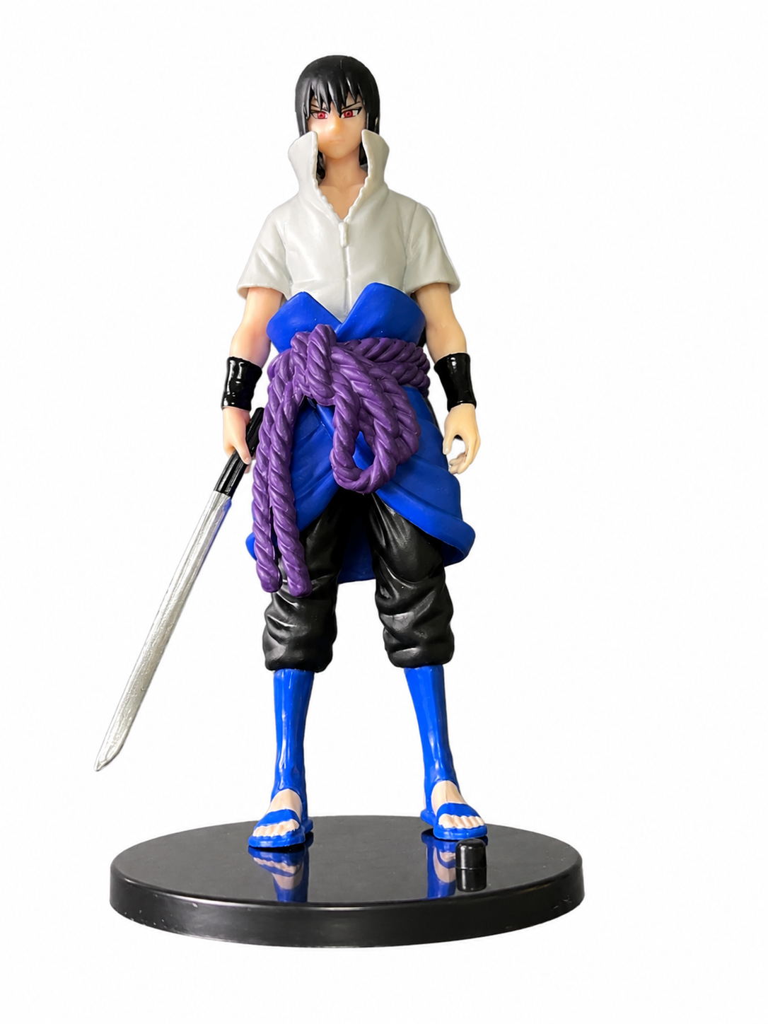 Anime-Inspired Collectible Figure with Display Stand