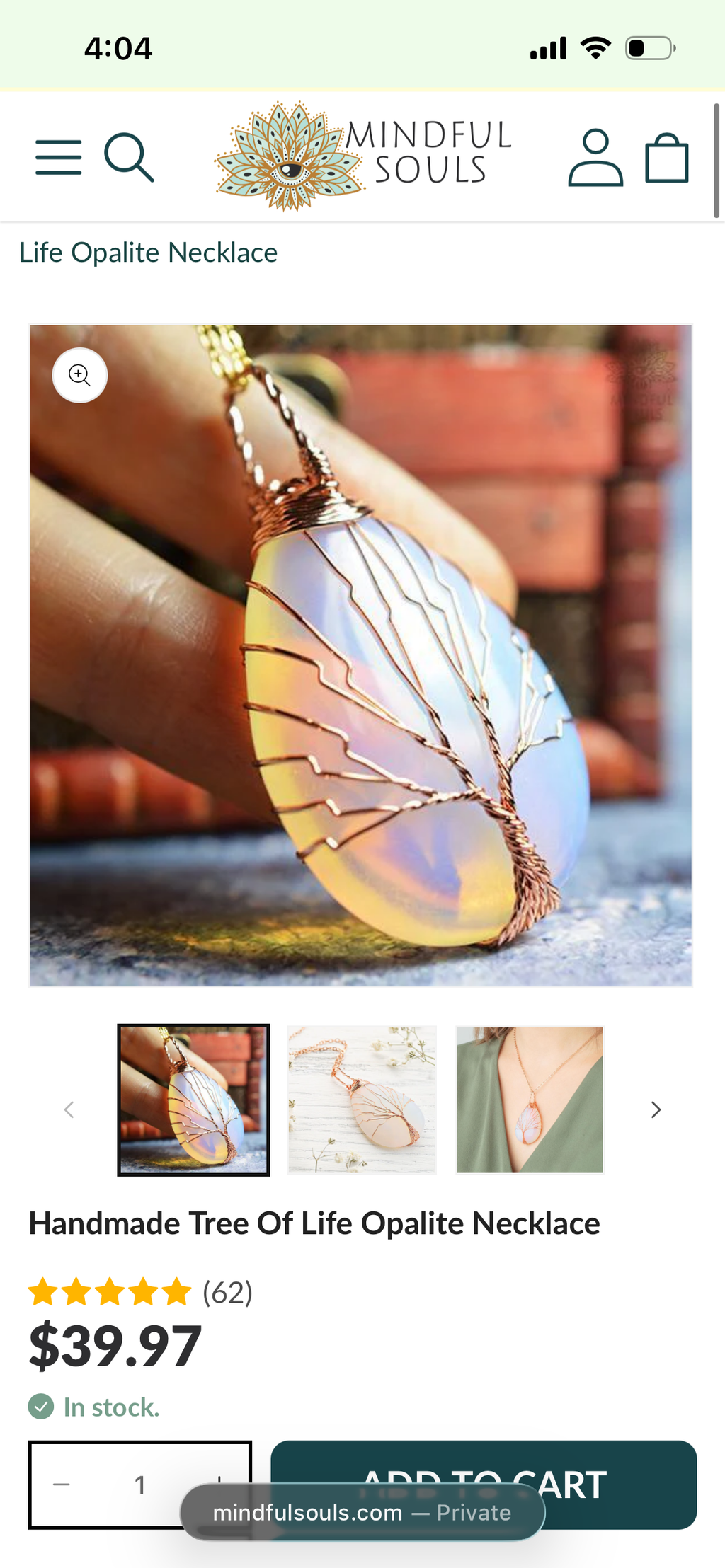 Crystal Necklace Set – 3 Piece Collection