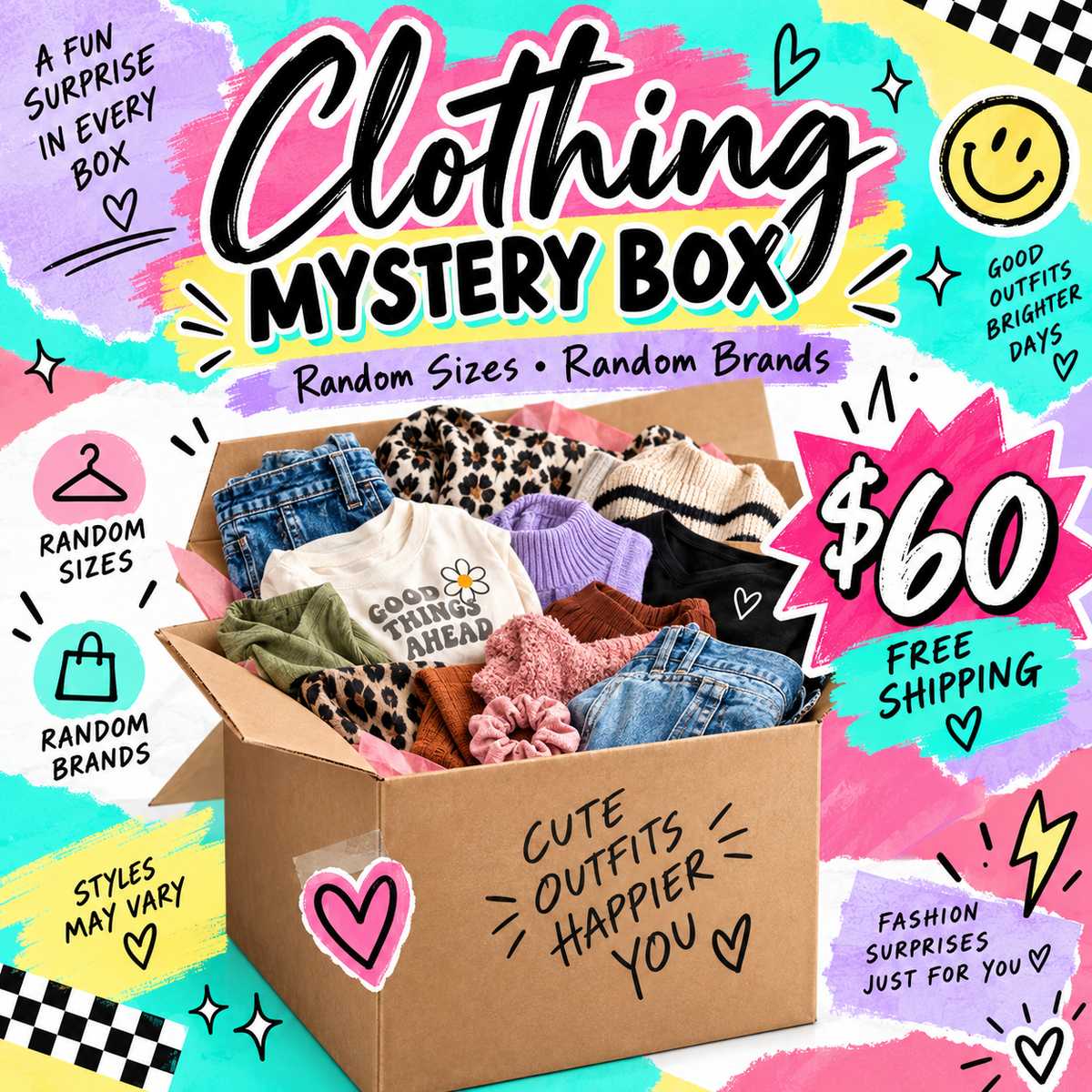 Clothing mystery box