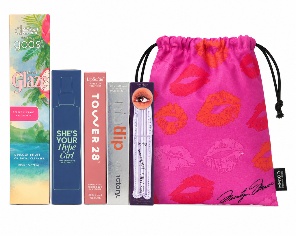 IPSY June 2026 Beauty Box – New | 5 Full-Size Products + Marilyn Monroe Bag