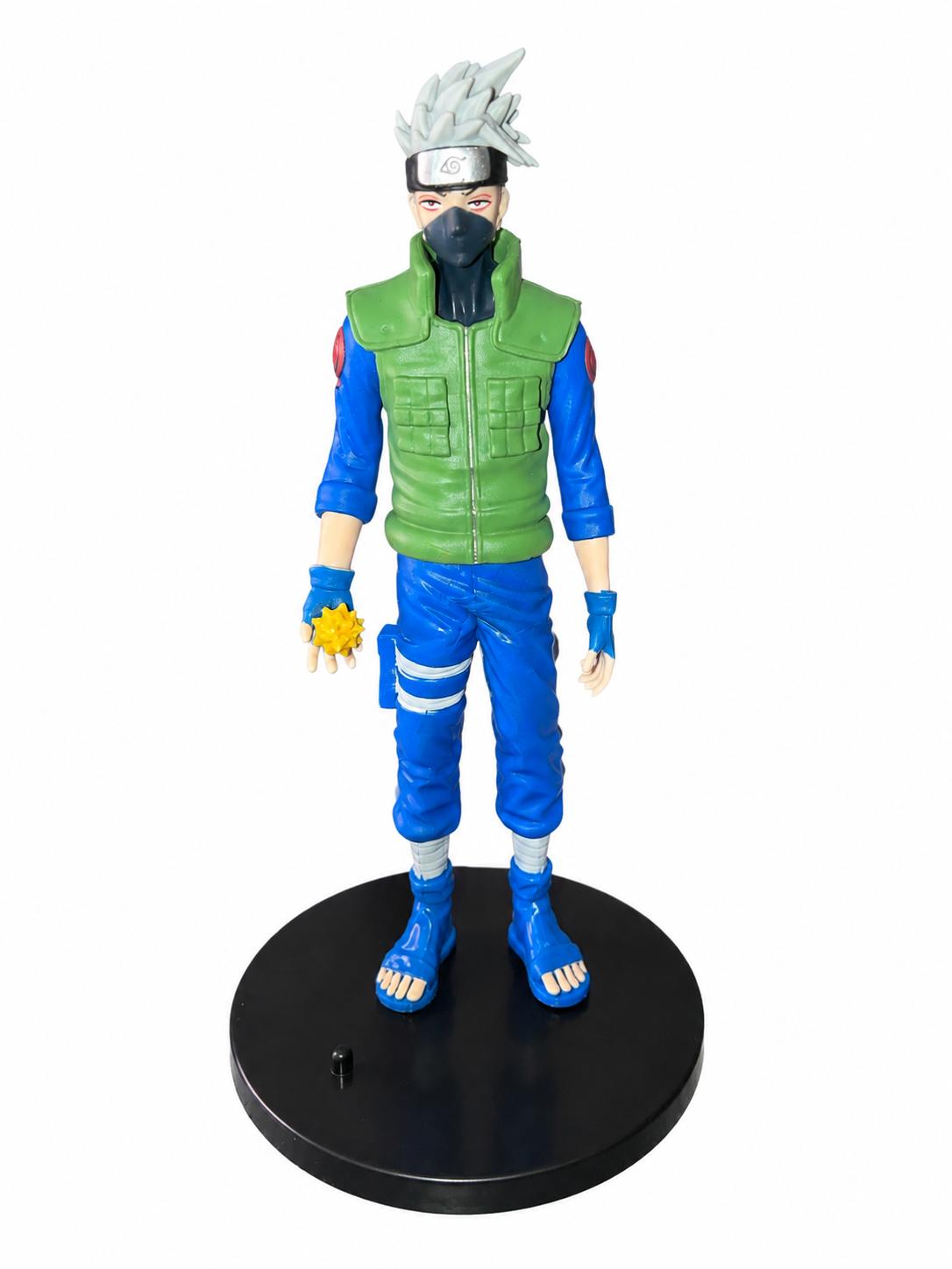Anime-Inspired Collectible Figure with Display Stand