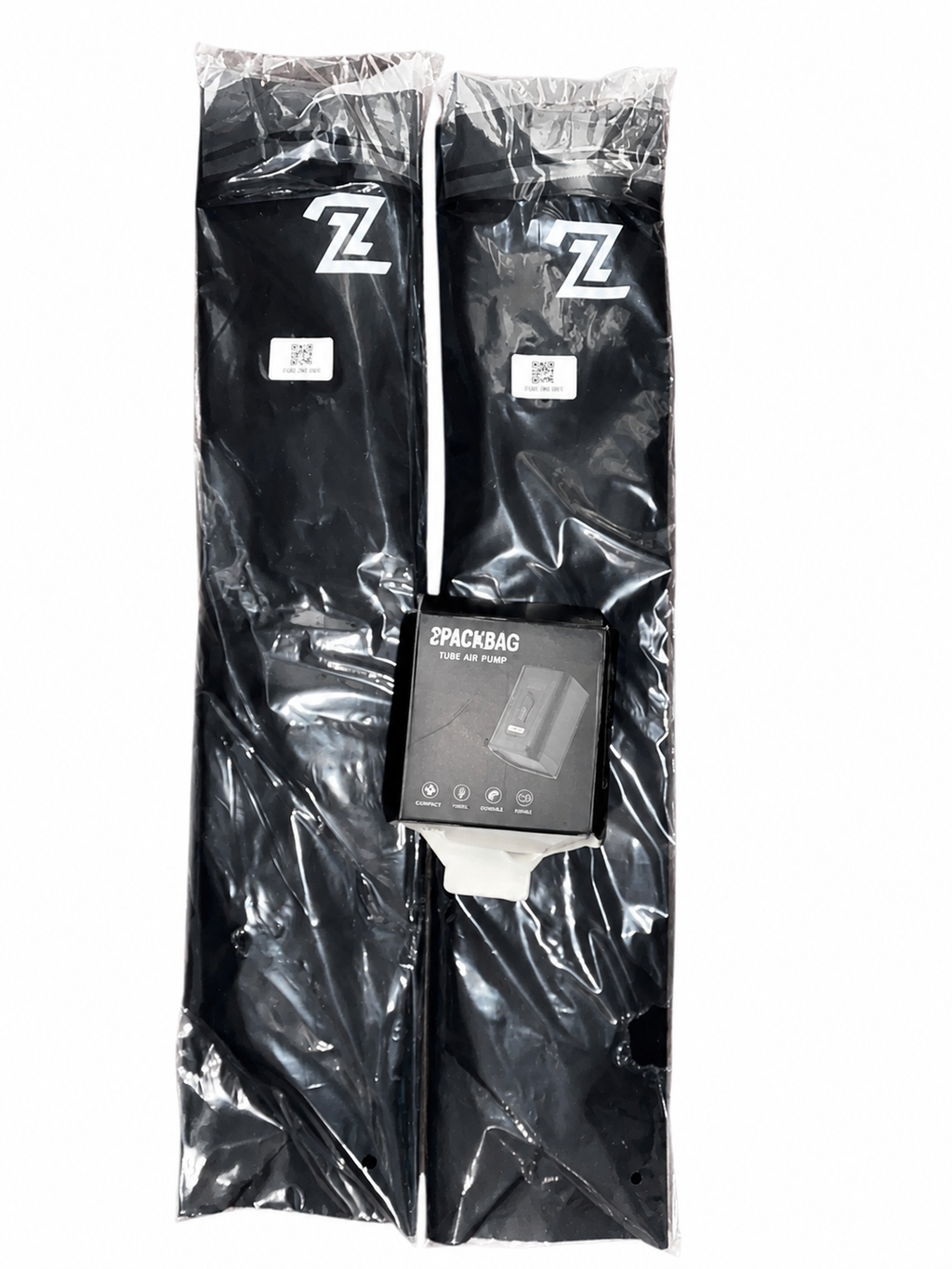 Vacuum Compression Travel Bags with Air Pump – 2 Bags | New