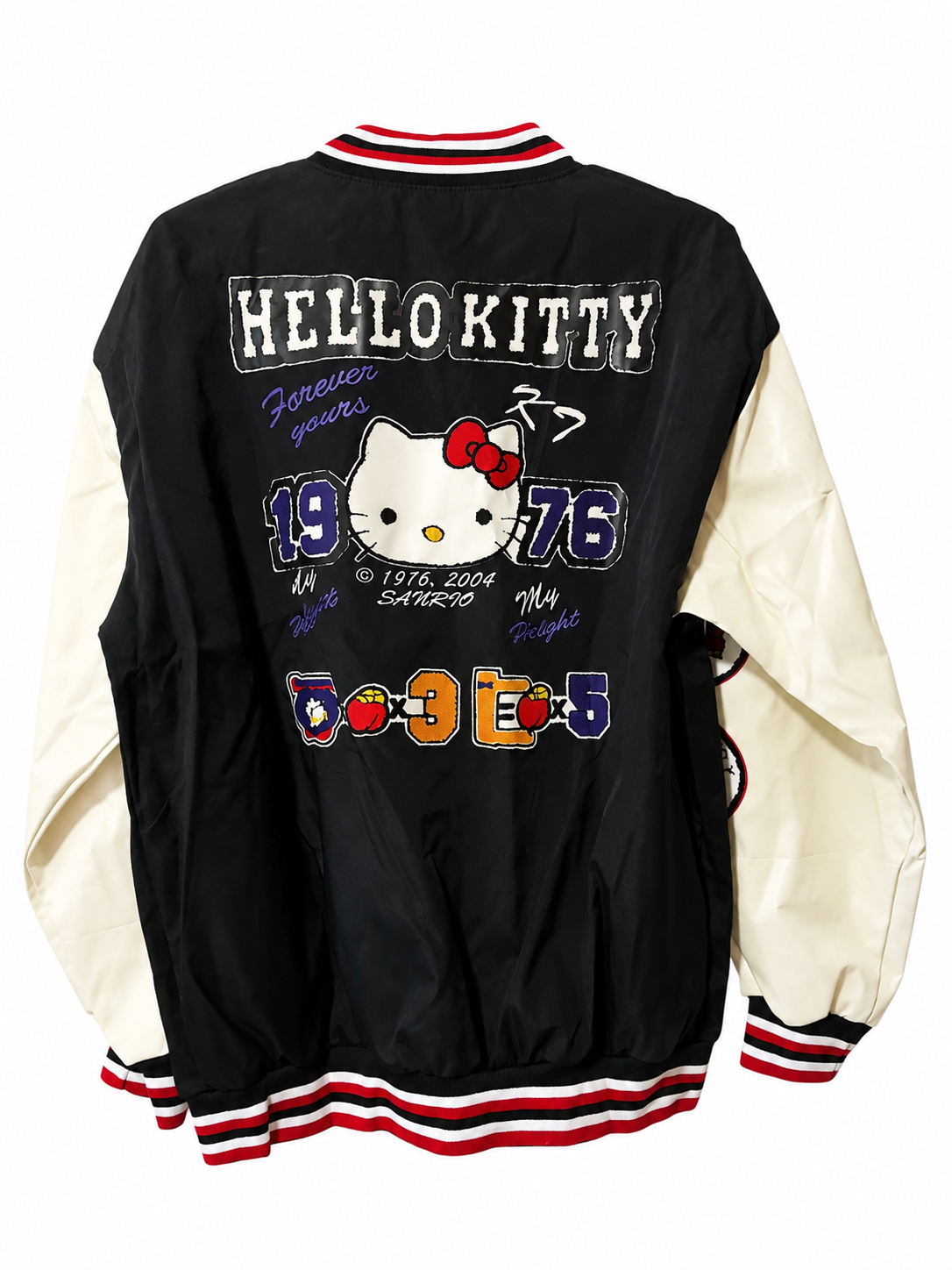 Mystery Box Varsity-Style Jacket – Unbranded- MAYBE size large