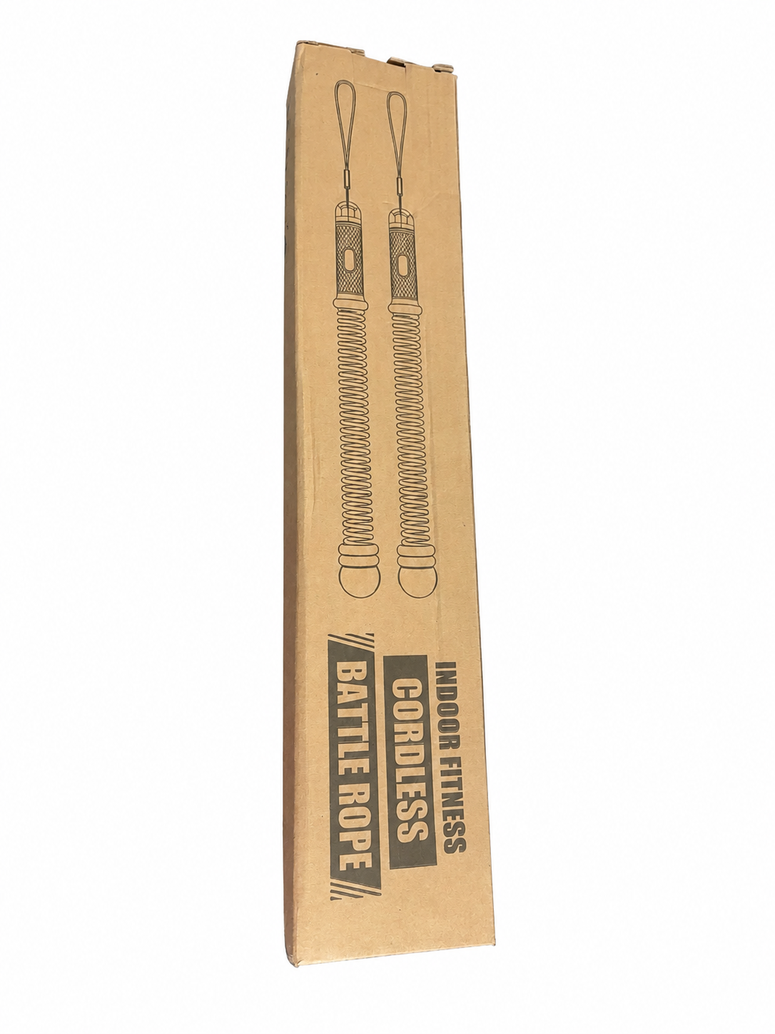 Cordless Battle Rope Set – Indoor Fitness Training Equipment