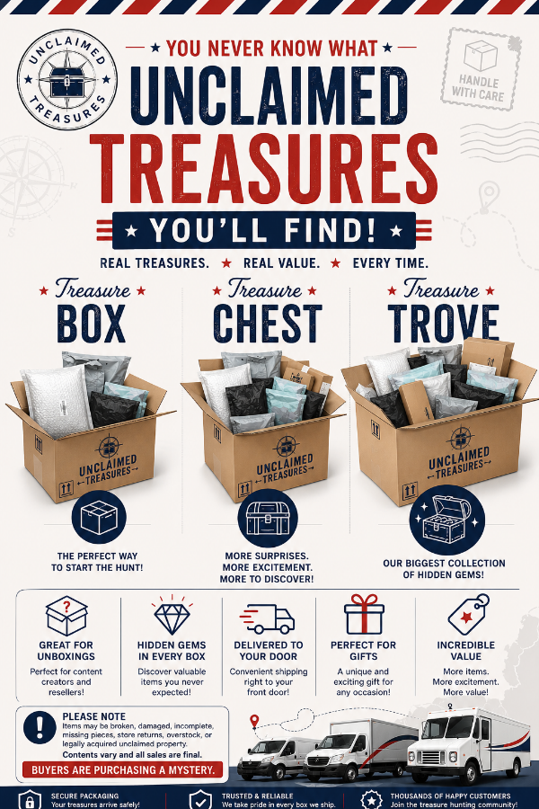 Unclaimed Treasures Mystery Bundle