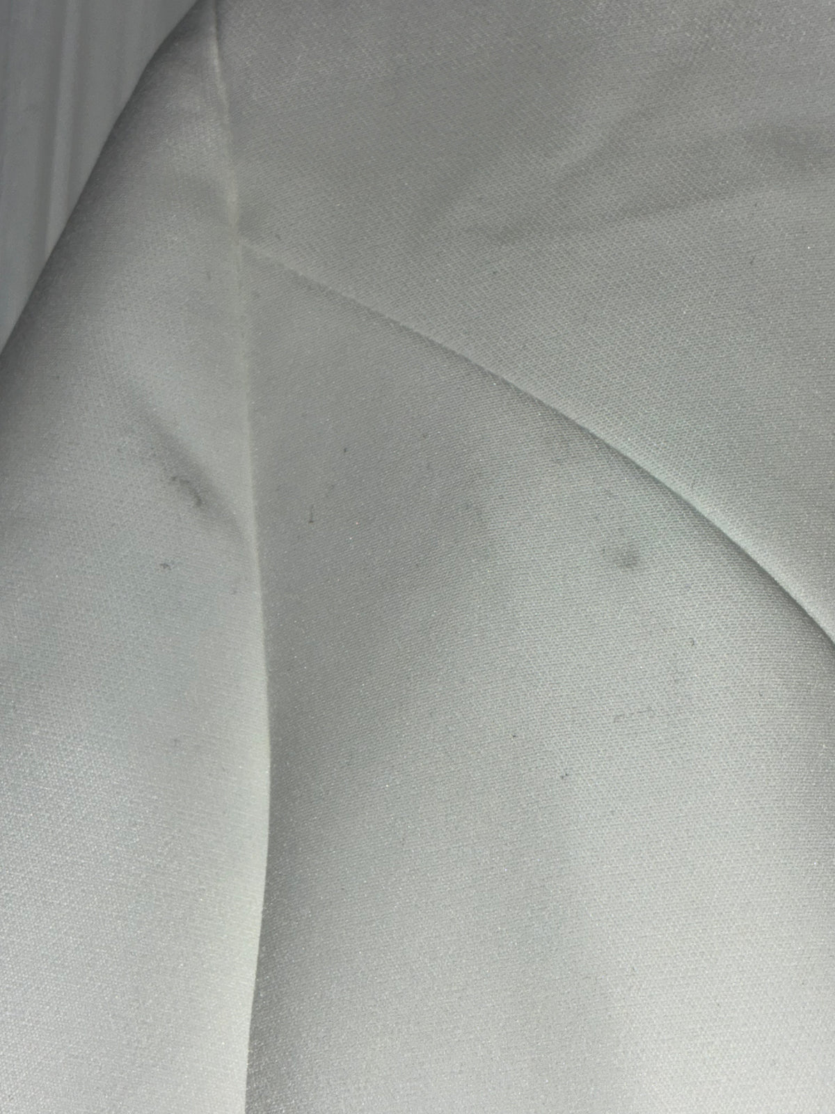 Mooyius Pearl Button Lace-Trimmed Blazer – White – Size Large