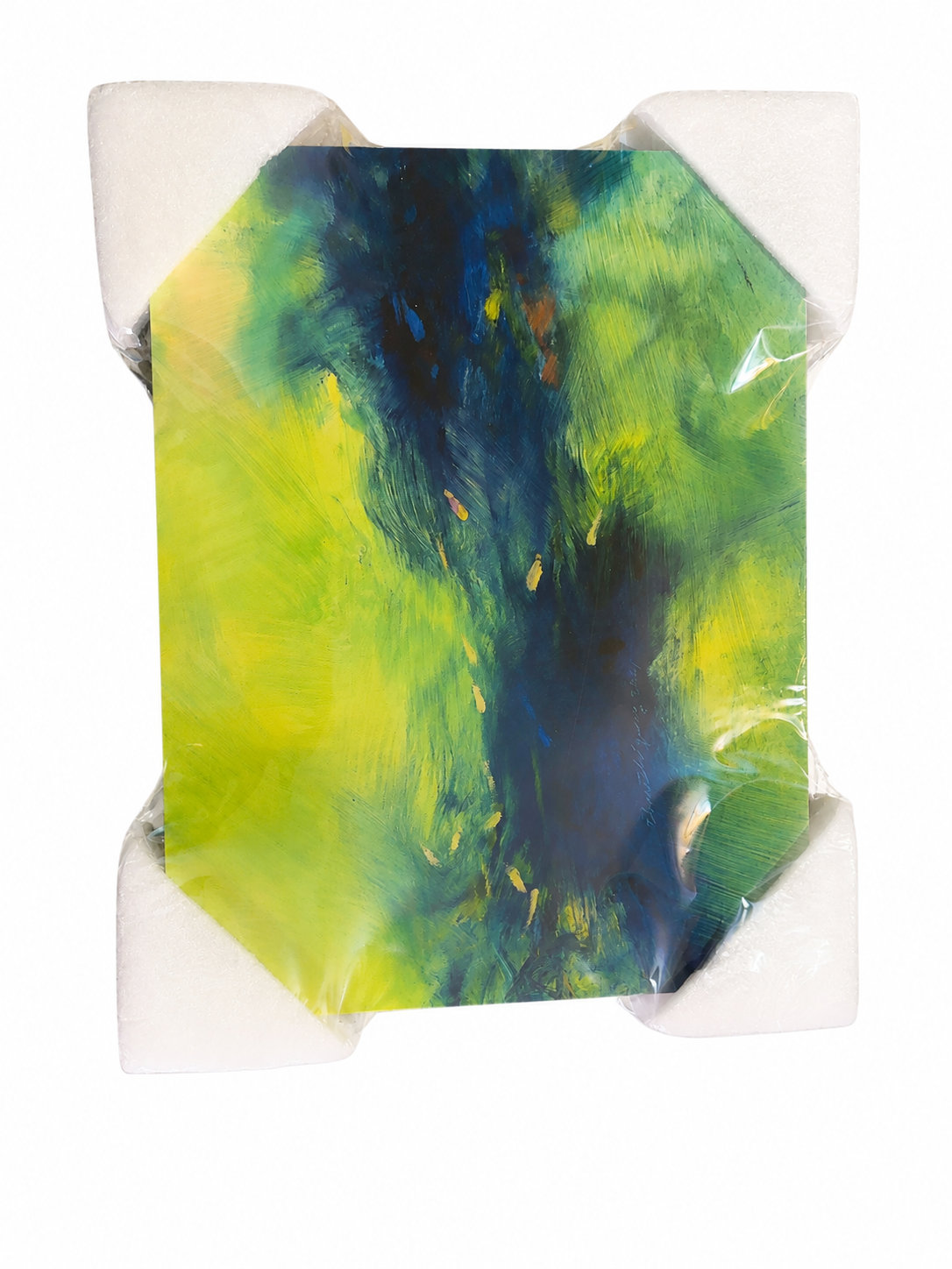 Abstract Stretched Canvas Wall Art – 14” x 11”
