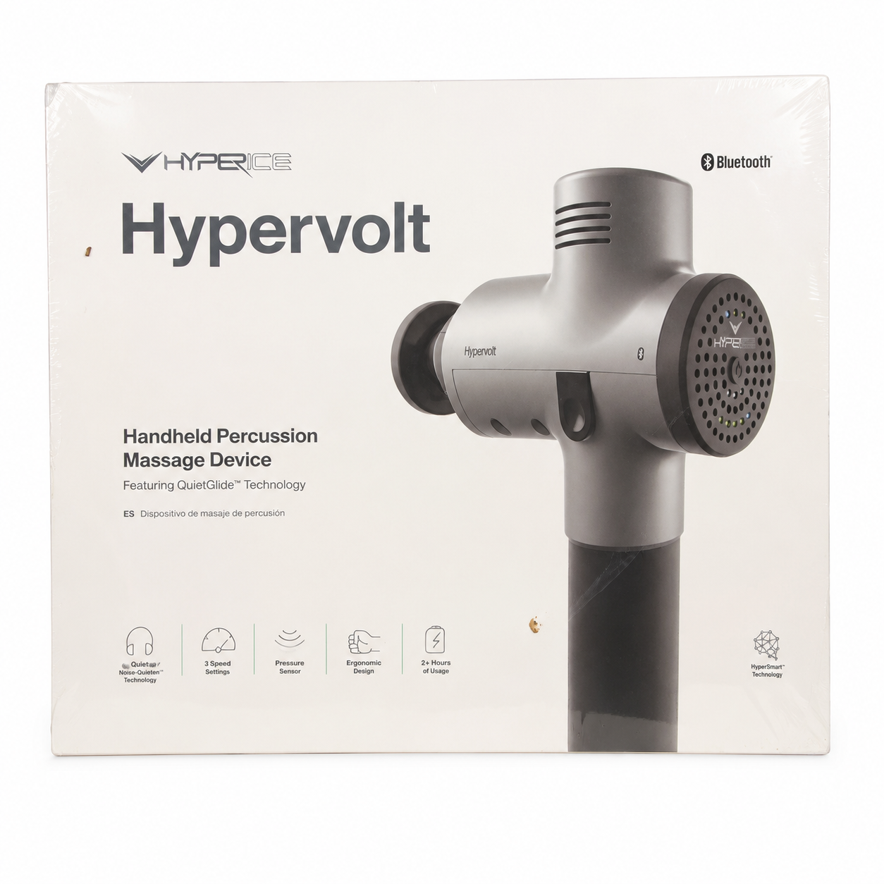 Hyperice Hypervolt Bluetooth Handheld Percussion Massage Device – New & Sealed