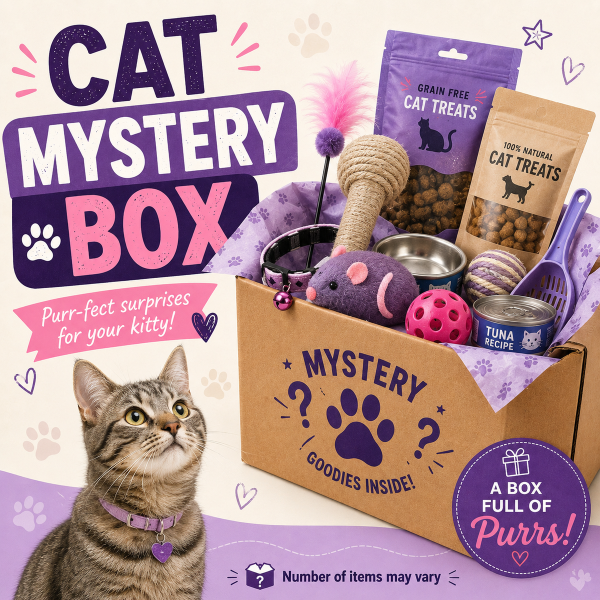 Cat Mystery Box