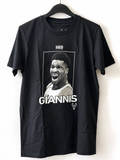 Giannis Antetokounmpo NBA Con Graphic T-Shirt – Black - Small