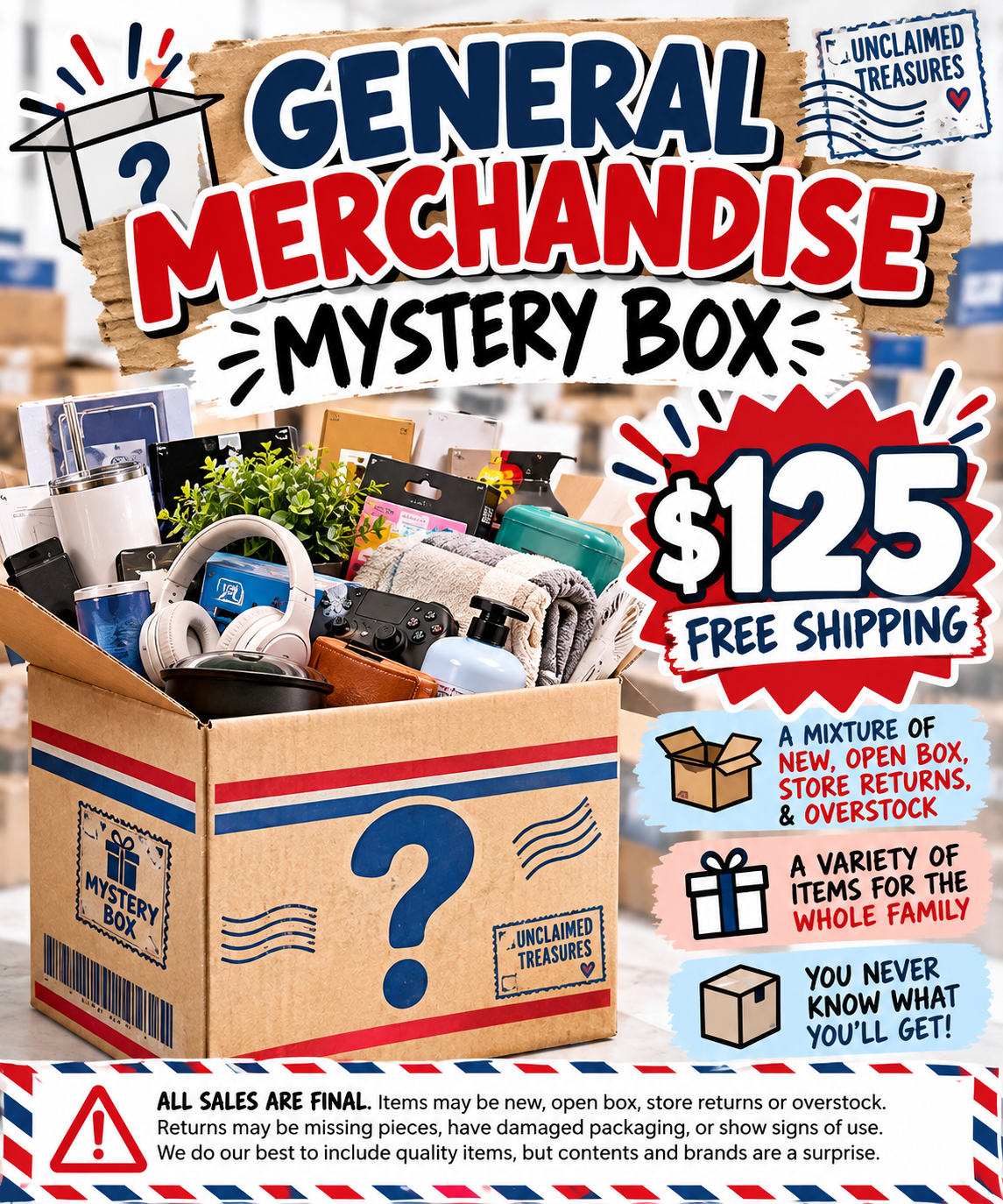 General Merchandise Mystery Box